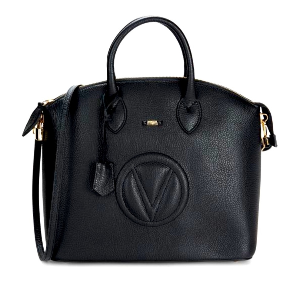 Valentino, Bravia Dollaro Large Leather Satchel